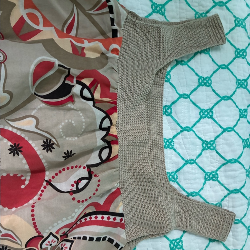 Halogen Multicolor Patterned Tank Top - Picture 3 of 7